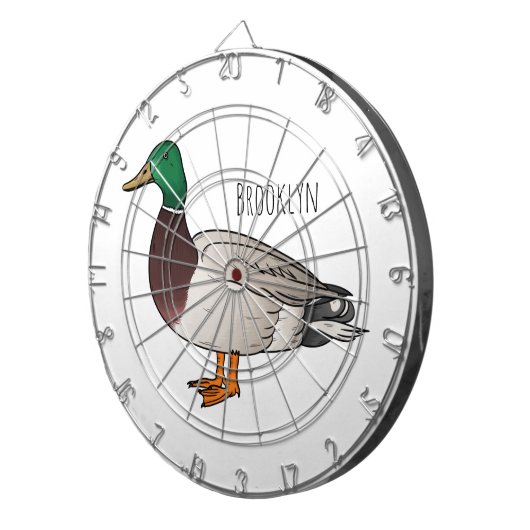 Grijsbuikmierklauwier Dartbord (Voorkant Rechts)