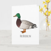 Grijsbuikmierklauwier Kaart (Gele Bloem)