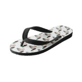 Grijsbuikmierklauwier Kinder Teenslippers (Schuin)