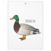 Grijsbuikmierklauwier Klembord (Achterkant)