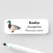 Grijsbuikmierklauwier Naamplaatje (In situ)