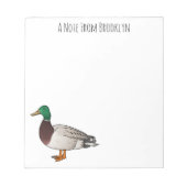 Grijsbuikmierklauwier Notitieblok (Voorkant)