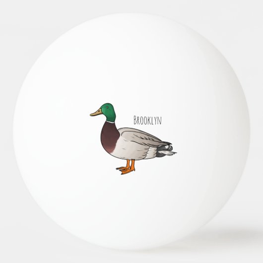 Grijsbuikmierklauwier Pingpongbal (Voorkant)