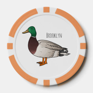 Grijsbuikmierklauwier Poker Chips
