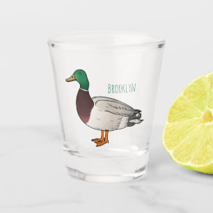 Grijsbuikmierklauwier Shot Glas