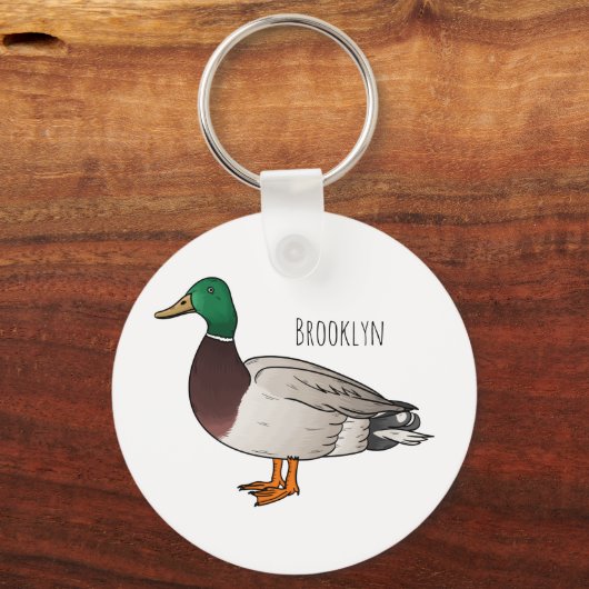 Grijsbuikmierklauwier Sleutelhanger (Voorkant)