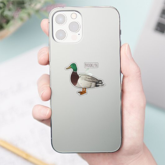 Grijsbuikmierklauwier Sticker (Telefoon)