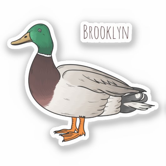 Grijsbuikmierklauwier Sticker (Voorkant)