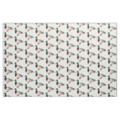Grijsbuikmierklauwier Stof (Fat Quarter)
