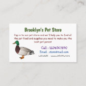 Grijsbuikmierklauwier Visitekaartje (Voorkant)