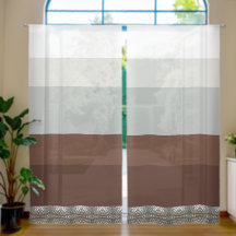 Grijsgroen en donkerbruin