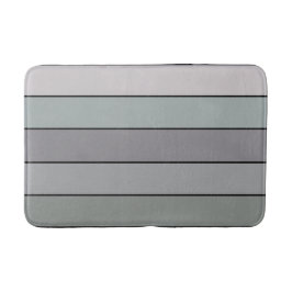 Grijsgroen met zwarte strepen op Waterverf papier Badmat