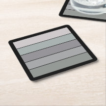 Grijsgroen met zwarte strepen op Waterverf papier