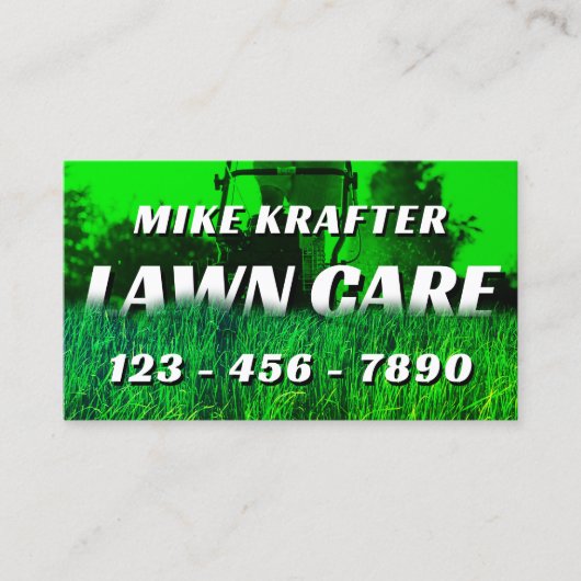 Grijsgroene kieuwtoon visitekaartje (Voorkant)