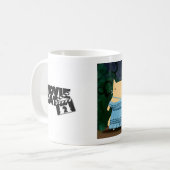 Grijskat Koffiemok (Voorkant links)