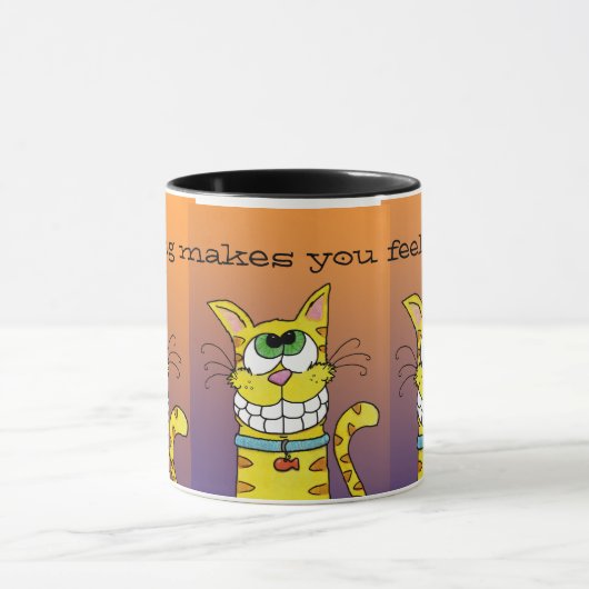 Grijskat Mok (Midden)