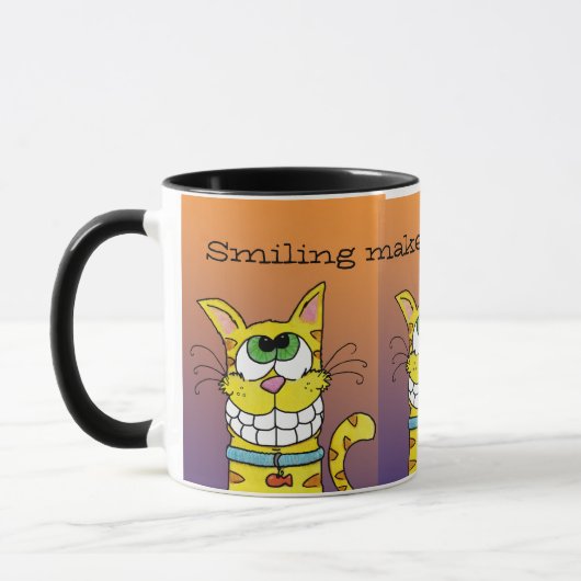 Grijskat Mok (Links)