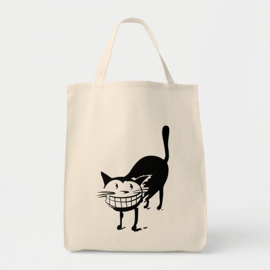 Grijskat Tote Bag (Voorkant)