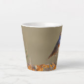 Grijskeelbek Latte Mok (Voorkant)