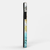  grijskleurig bloempatroon 3 Case-Mate iPhone case (Achterkant/rechts)