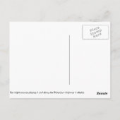 Grijsmazen die het afspelen koel briefkaart (Achterkant)