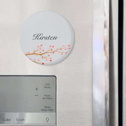 Grijsrode hartenboom magneet (Insitu (Koelkast))