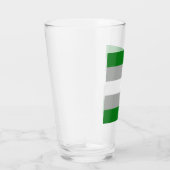 Grijsromantische Pride-vlag Glas (Rechts)