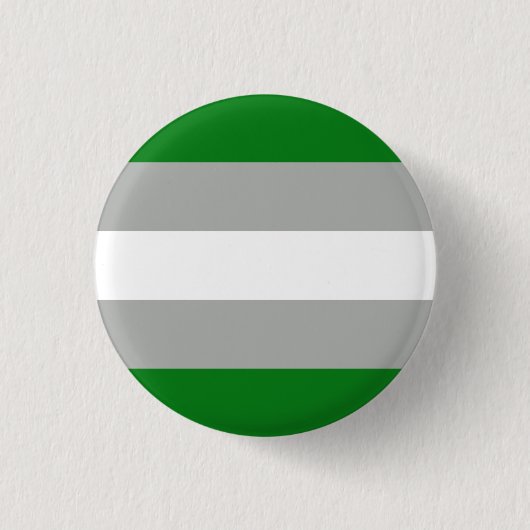 Grijsromantische Pride-vlag Ronde Button 3,2 Cm (Voorkant)