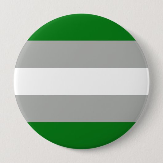 Grijsromantische Pride-vlag Ronde Button 4,0 Cm (Voorkant)