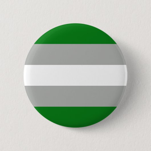 Grijsromantische Pride-vlag Ronde Button 5,7 Cm (Voorkant)