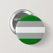 Grijsromantische Pride-vlag Ronde Button 5,7 Cm (Voorkant /achterkant)