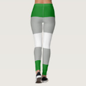 Grijsromantische trots leggings (Achterkant)