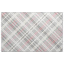 grijsroze witte diagonale plaid