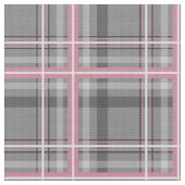 Grijsroze witte ruit plaid stof (Close Up)
