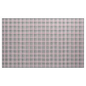 Grijsroze witte ruit plaid stof (Yard (91,4 cm))