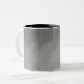 GrijsSchaal Tweekleurige Koffiemok (Voorkant links)