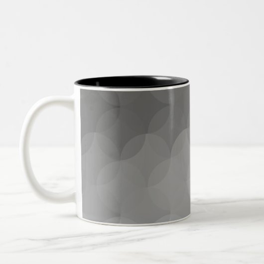 GrijsSchaal Tweekleurige Koffiemok (Links)