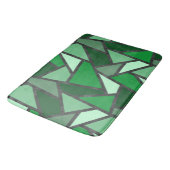 Grijsschaduw van groen gekleurd glas badmat (Gekanteld)