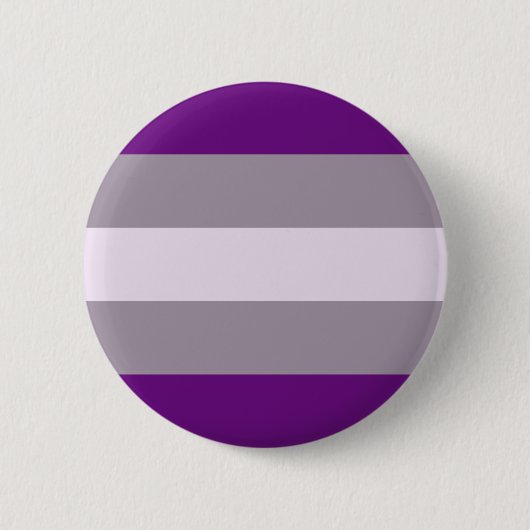 Grijsseksuele Pride-vlag Ronde Button 5,7 Cm (Voorkant)