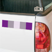 Grijsseksuele trots bumpersticker (Op Truck)