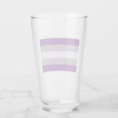 Grijsseksuele trots glas (Achterkant)