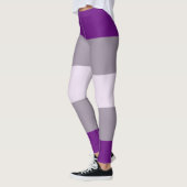 Grijsseksuele trots leggings (Links)