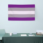 Grijsseksuele trots spandoek (Beurs)