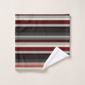 Grijsstaven en spoelstenen werpen kussen bad handdoek (Wasdoekje)