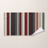 Grijsstaven en spoelstenen werpen kussen bad handdoek (Handdoek)