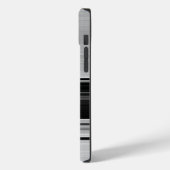 Grijsstrepen met klauw Case-Mate iPhone case (Achterkant / Links)