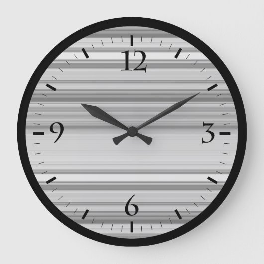Grijsstrepen met klauw grote klok (Voorkant)