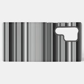 Grijsstrepen met klauw samsung galaxy hoesje (Achterkant horizontaal)