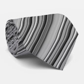 Grijsstrepen met klauw stropdas (Opgerold)
