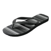 Grijsstrepen met klauw teenslippers (Schuin)